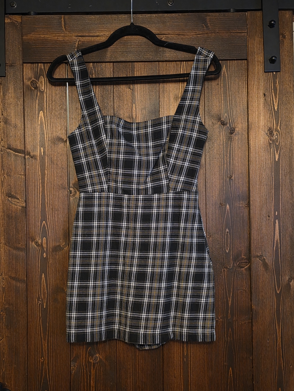 Forever 21 Plaid Skort Romper